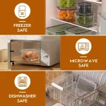 52 Pcs Larger Food Storage Containers with Lids Airtight (26 Containers & 26 Lids), Meal Prep Container for Pantry & Kitchen Organization, BPA-Free, Leak-Proof with Labels & Marker Pen