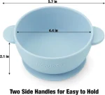 3 Pack Stainless Steel Baby Suction Bowls, Non-Slip Child Food Bowl with Silicone Sleeve for Kids Toddlers Infants, Unbreakable & Mess Free