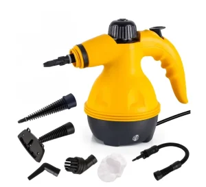 Askmuse Steam Cleaner for Home: Handheld Steamer for Cleaning, Multi-Surface Pressurized Portable Steamer for Cleaning Grout, Floor, Upholstery, Car, Windows, Bathroom, Kitchen