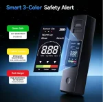 Askmuse Portable Alcohol Breathalyzer Tester: Personal Breathalyzers for Alcohol, USB-C Rechargeable Pocket Breathalyzer with Precision Sensor, Color LCD & Voice Alert for Home & Party Use