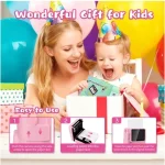 Instant Camera for Kids 3-12: Askmuse Kids Print Camera for Boys, Girls, Kids Camera Instant Print, Pink